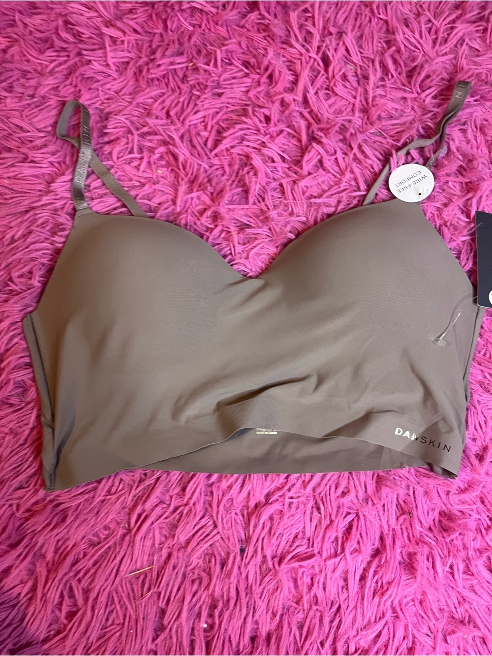 Danskin tan Seamless Molded Light-Support Bralette